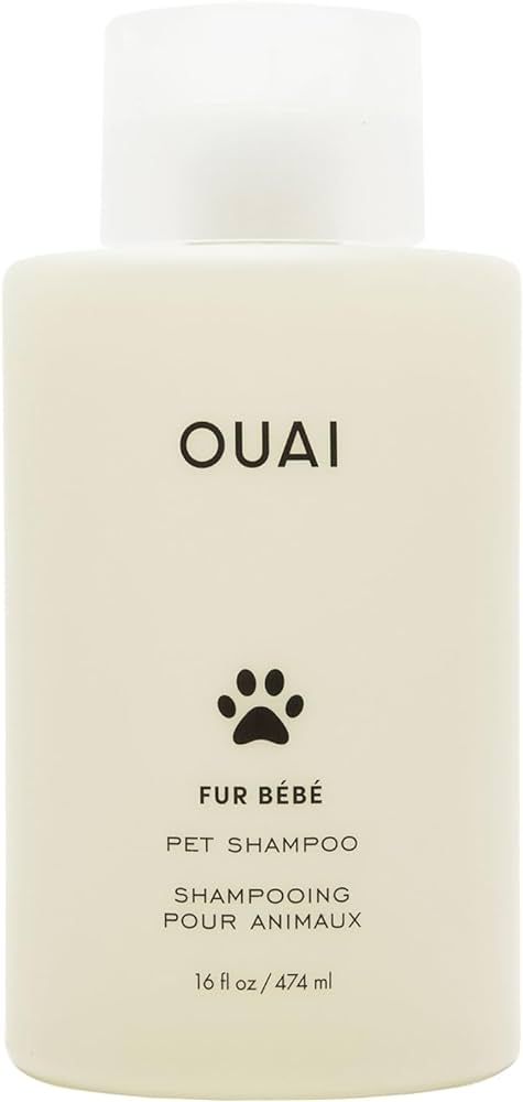 OUAI Fur Bébé Pet Shampoo, Mercer Street Scent - Dog Shampoo and Coat Wash for Hydrating, Clean... | Amazon (US)