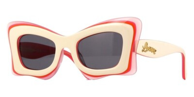 LOEWE LW40140U 59A White Pink Grey Paula’s Ibiza Sunglasses Women AUTHENTIC | eBay US