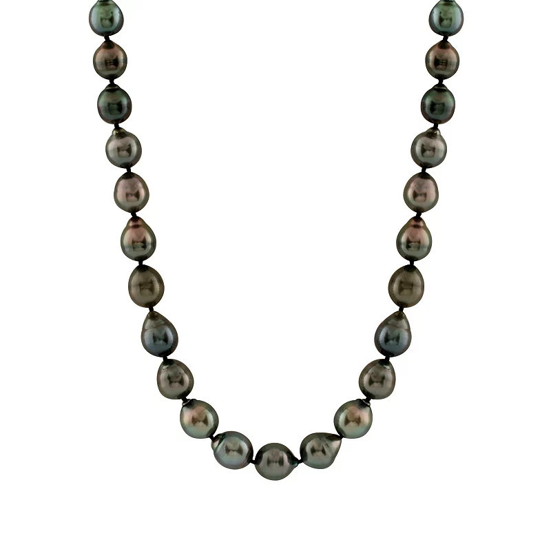 Womens Splendid Pearls Tahitian Pearl Baroque Shaped Gold Necklace, Women's, Size: 18", 14k Whgold | Kohl's