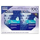 Crest 3D 1 Hour Express Teeth Whitening Strips Kit (Total 16 Strips - 8 Treatments) | Amazon (US)