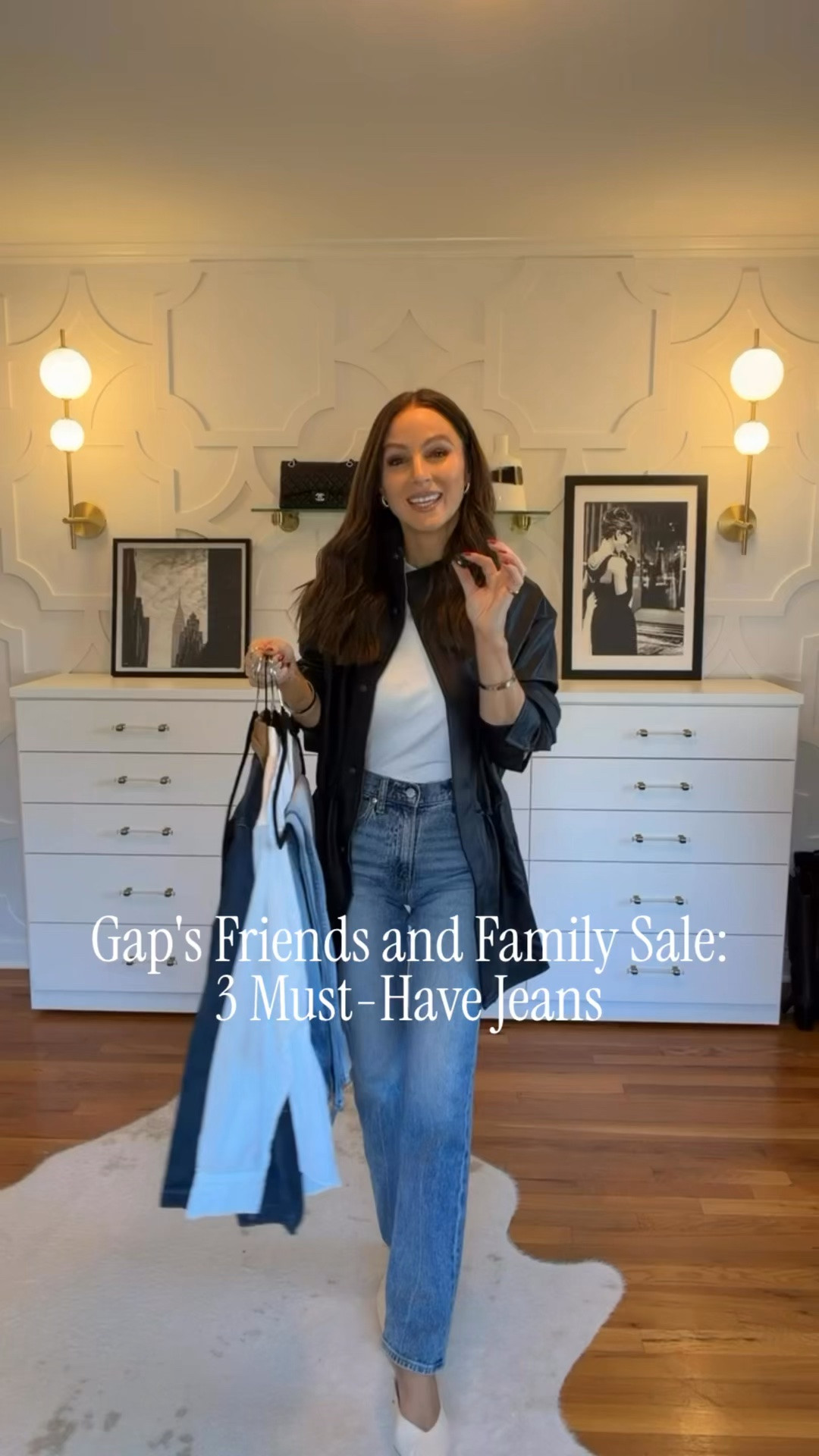 Gap’s Friends and Family Must-Haves!!
All 40% off! I did my true size and the regular length in all jeans. I did a size down in the camel half zip, a size up in the darted denim top, and the regular length in all jeans (I’m 5’5 and a half!) 

@gap #howyouweargap #gappartner
