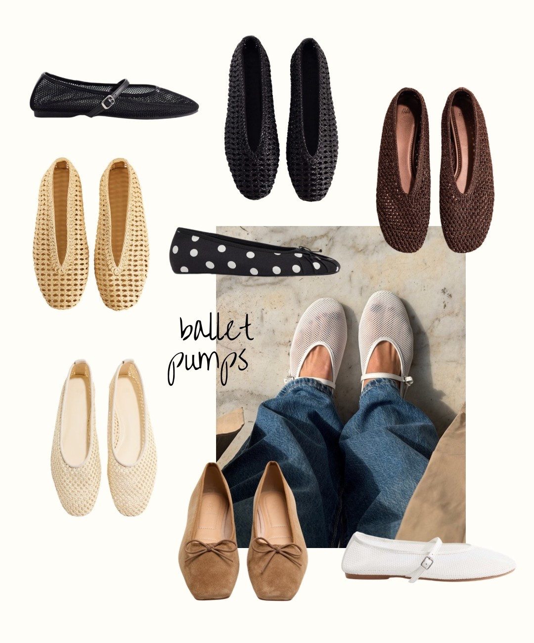 Some of my fave ballet pumps/ flats on the high street right now! 

#LTKspring #LTKuk #LTKshoes