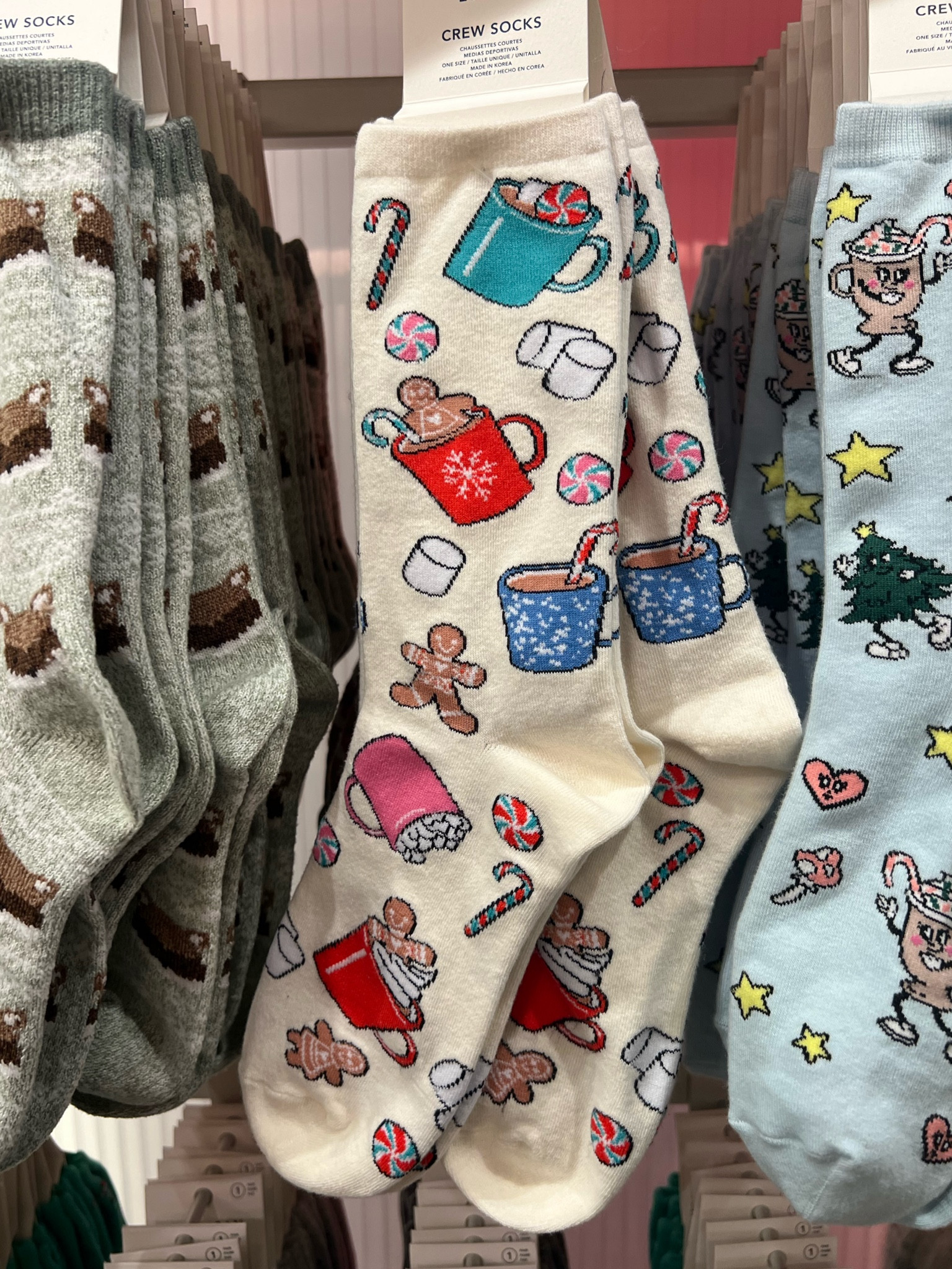 Hot cocoa crew socks! Stocking stuffer for her 

#LTKsalealert #LTKHoliday #LTKGiftGuide