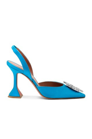 Begum Satin Sling Heel | FWRD 