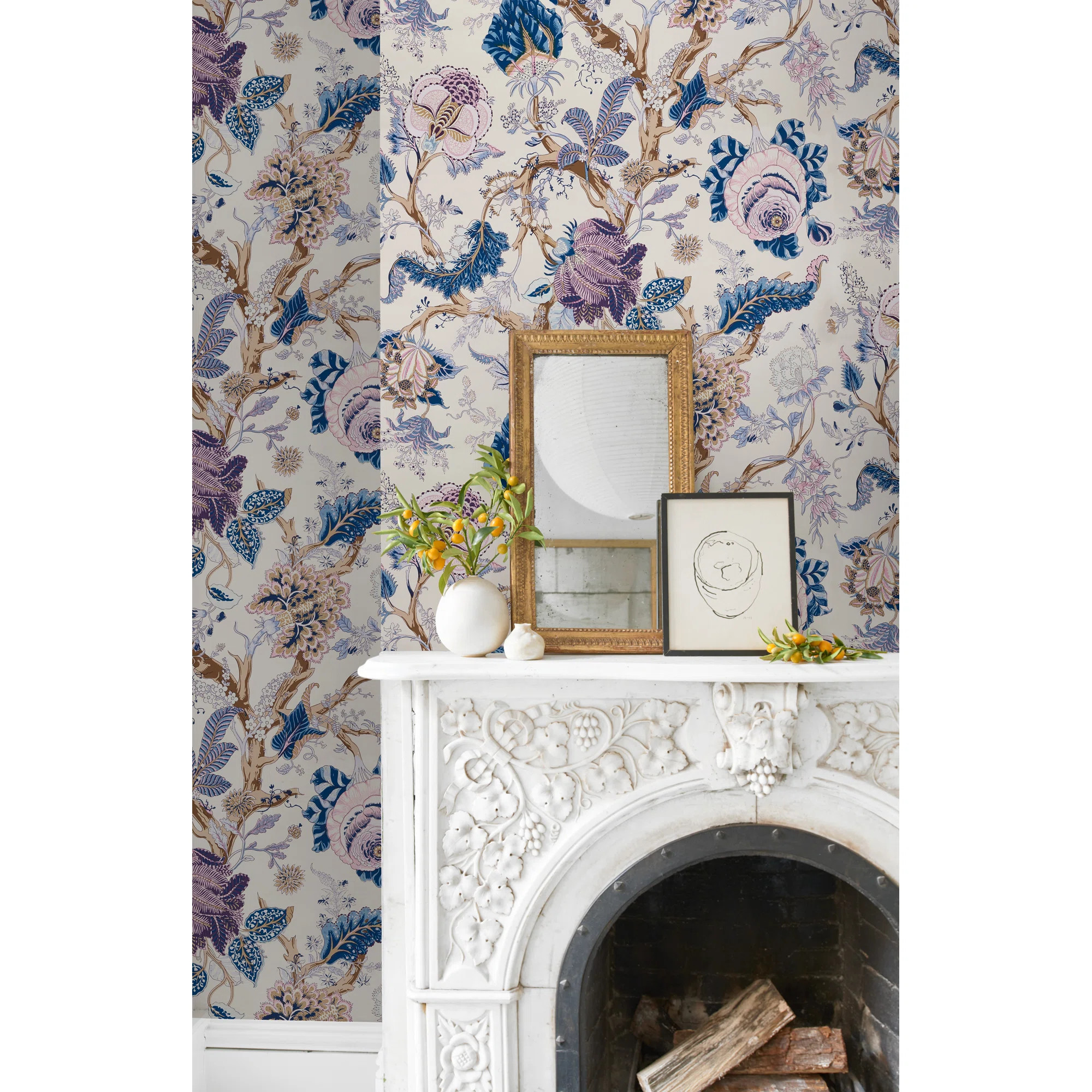 Indian Arbre Wallpaper | Birch Lane
