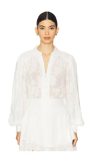 x REVOLVE Boho Shirt in White | Revolve Clothing (Global)