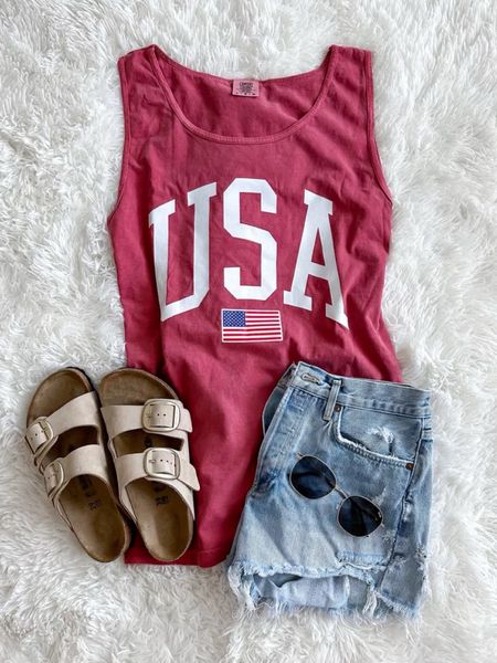 Memorial Day and 4th of July outfit idea - swim coverup! Size up for a super oversized fit 

#LTKFindsUnder50 #LTKStyleTip #LTKSeasonal