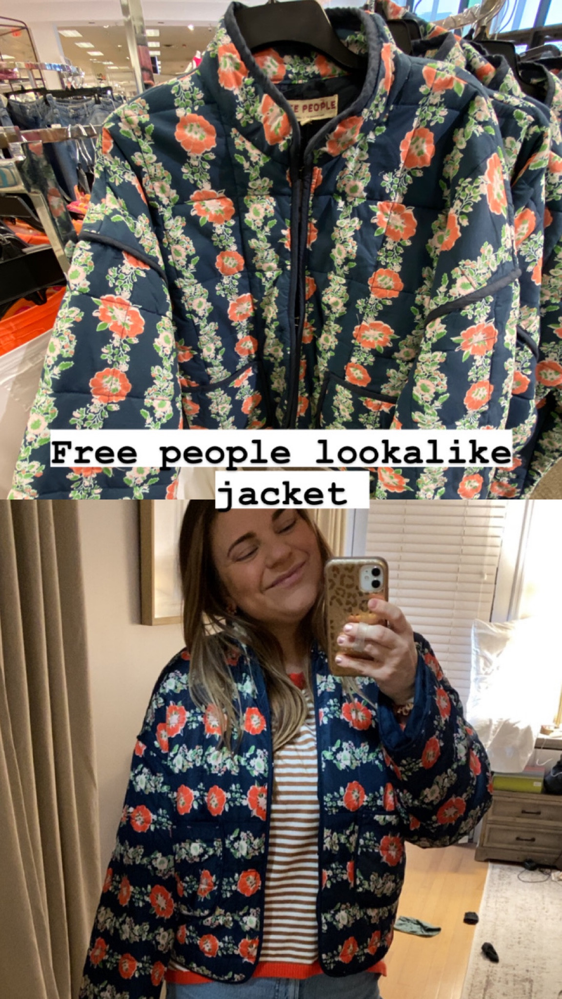 This Amazon free people lookalike jacket is a fraction of the price and just as cute!!! 

#LTKSeasonal #LTKstyletip #LTKworkwear
