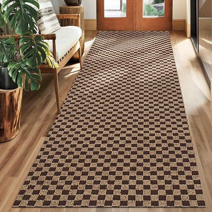 koloko 4ft x 10ft Runner Rug Non-Slip Outdoor Indoor Carpet Runner Custom Size Floor Runners Area... | Amazon (US)