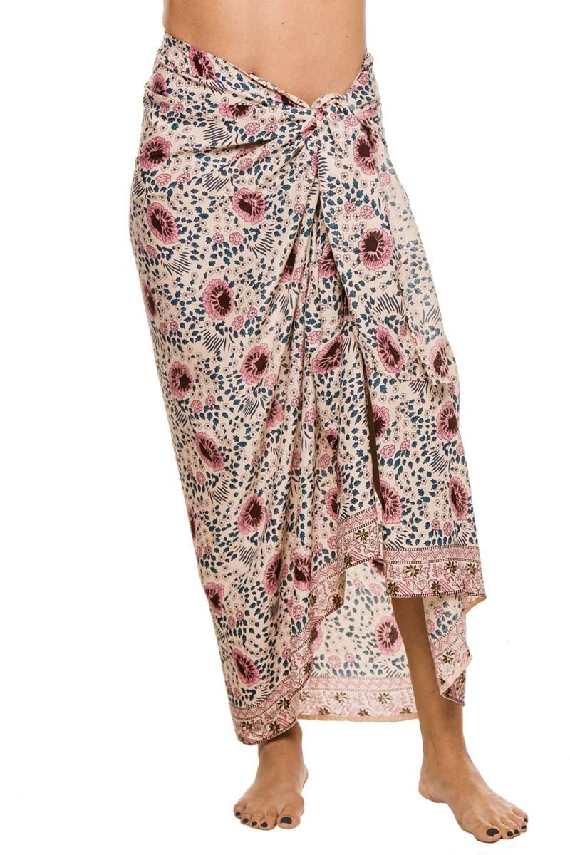 Floral Silk Sarong | Everything But Water