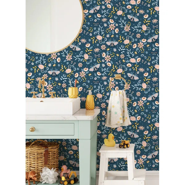 Gorlest Butterflies Wallpaper | Wayfair North America