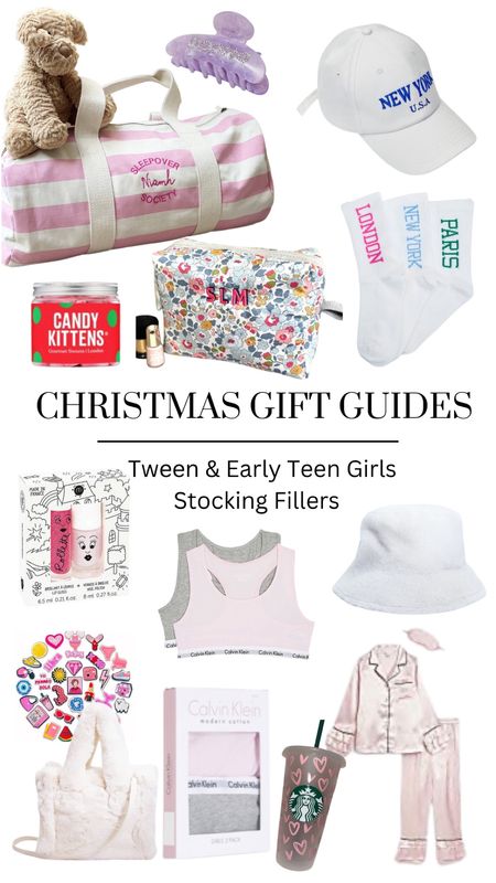 Christmas Gift Guide - stocking fillers for tween & early teen girls 
.
#christmasgiftguide #christmasgifts

#LTKGiftGuide #LTKSeasonal