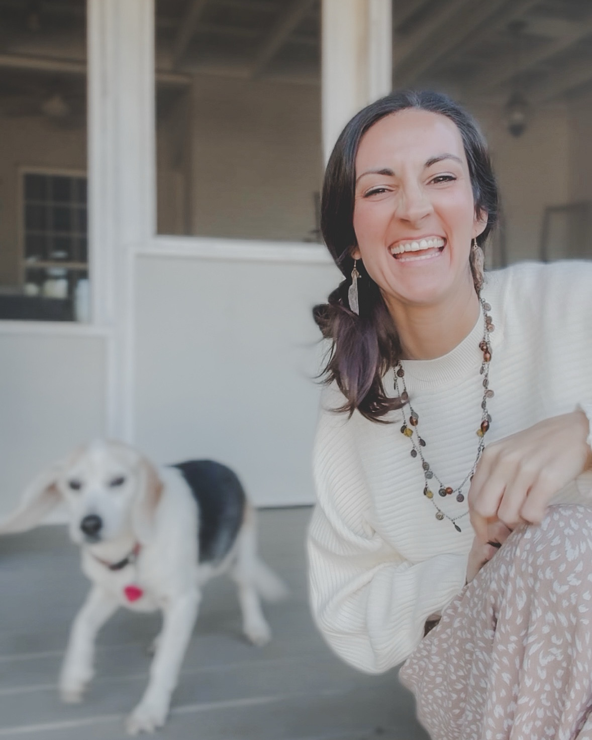 Lots of messages on my reel today about this outfit. Sweater is from Amazon and skirt is from my boutique ❤️

#LTKFindsUnder50 #LTKStyleTip #LTKBeauty