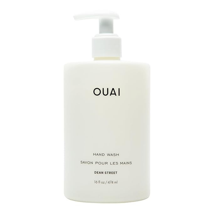 OUAI Hand Wash, Dean Street - Liquid Hand Soap with Jojoba, Avocado, & Rose Hip Oil for Replenish... | Amazon (US)