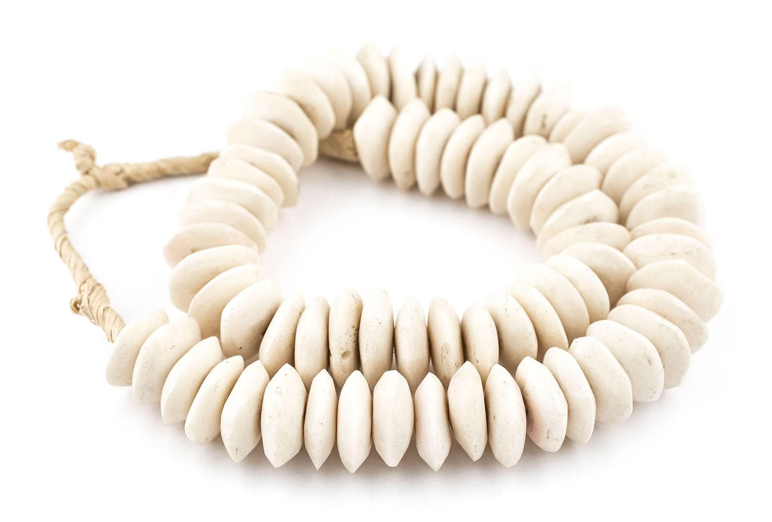 70 White Bone Beads: Handmade Bone Beads Kenya Bone Beads - Etsy UK | Etsy (UK)