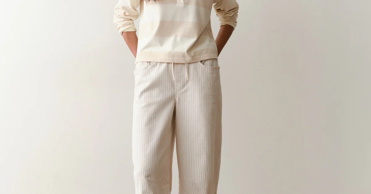 Ella Barrel Leg Pant | Marine Layer