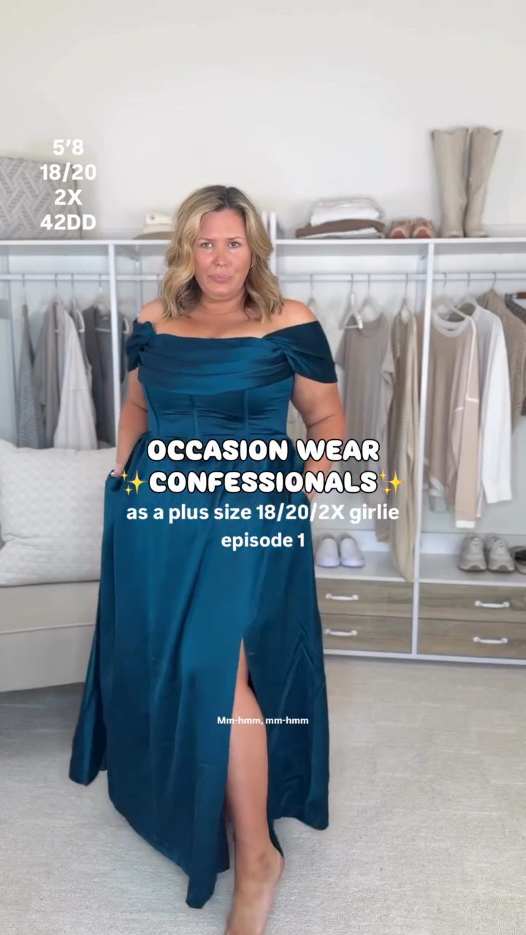 Wearing a size 18/18W in these dresses! They all run true to size but the satin teal gown is a little tight so I probably would be ok in the 20, don’t hesitate to size up if in between on that one. As far as shapewear goes, I wear a 3X in the satinX! I recommend sizing up one in that particular style! Use my discount code ASHLEYDXSPANX 💓 Absolutely love these for any weddings or special occasions! Plus size fashion, everyday outfit ideas, occasion dresses, wedding guest dress, ootd, event dresses

#LTKSeasonal #LTKMidsize #LTKPlusSize