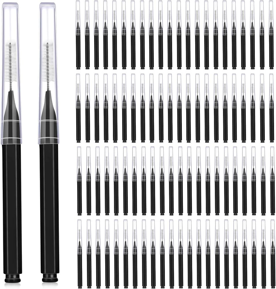 Patelai 100 Pieces Braces Brush for Cleaner Interdental Brush Toothpick Dental Tooth Flossing Hea... | Amazon (US)