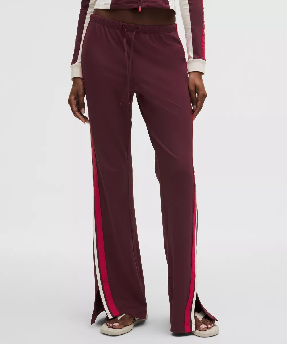 Striped Slim-Fit Mid-Rise Track Pant | lululemon (AU)