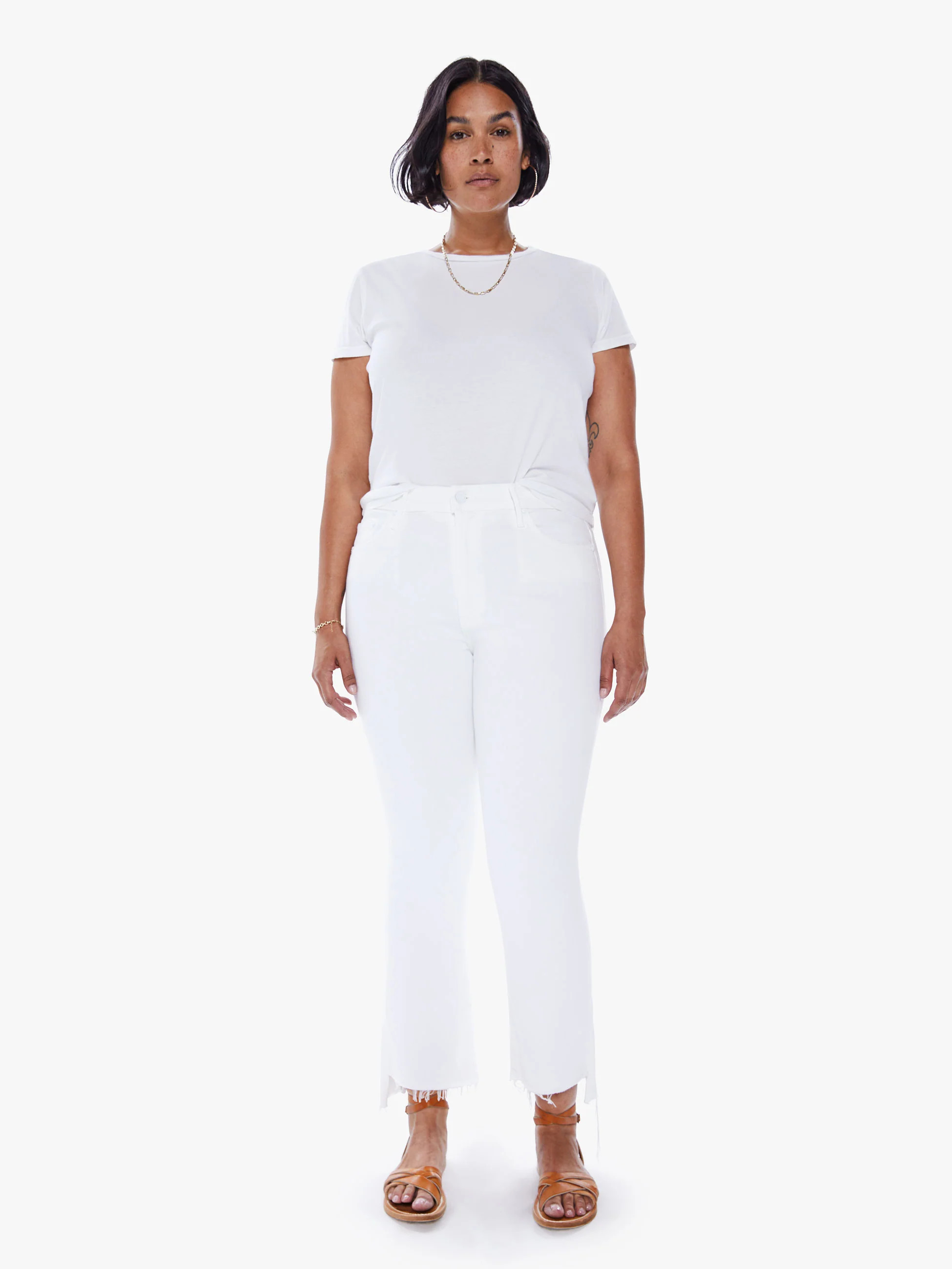 The Insider Crop Step Fray | Mother Denim