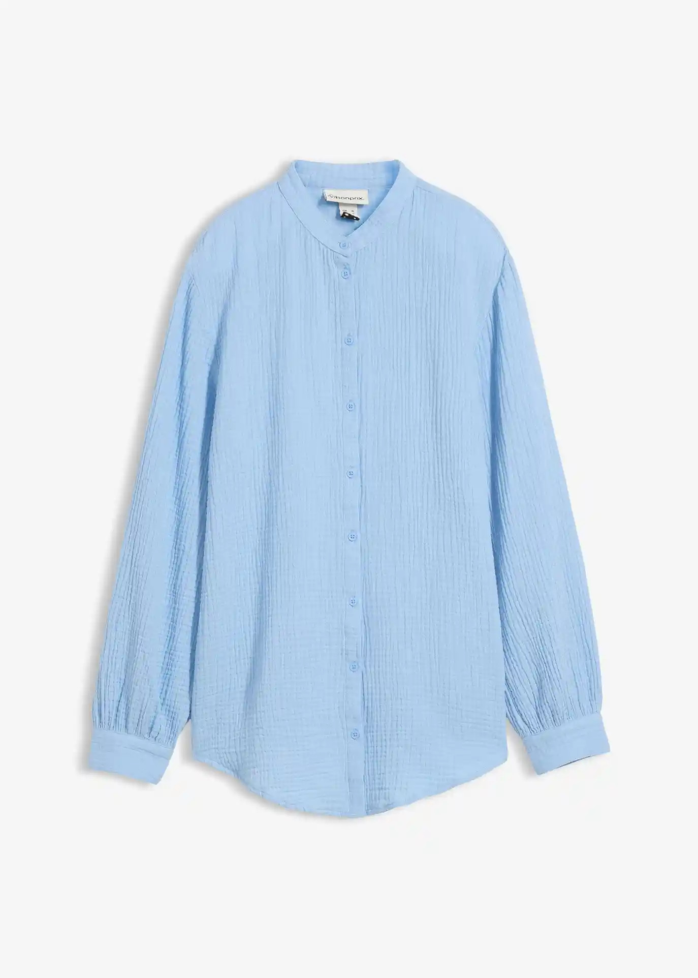 Chemisier long en gaze de coton | Bonprix FR