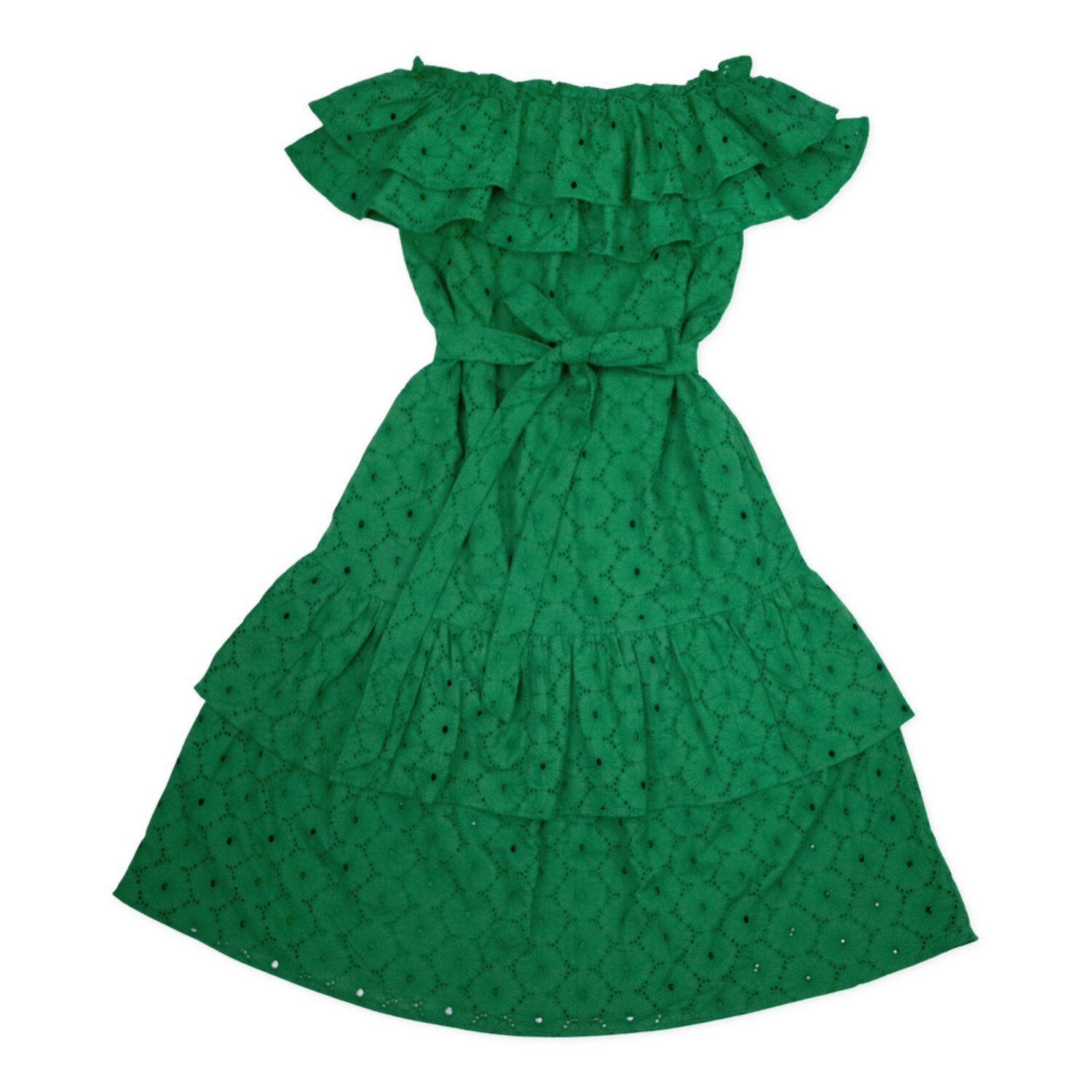 Francis Dress in Kelly Green Eyelet — Elizabeth Wilson | Elizabeth Wilson Designs