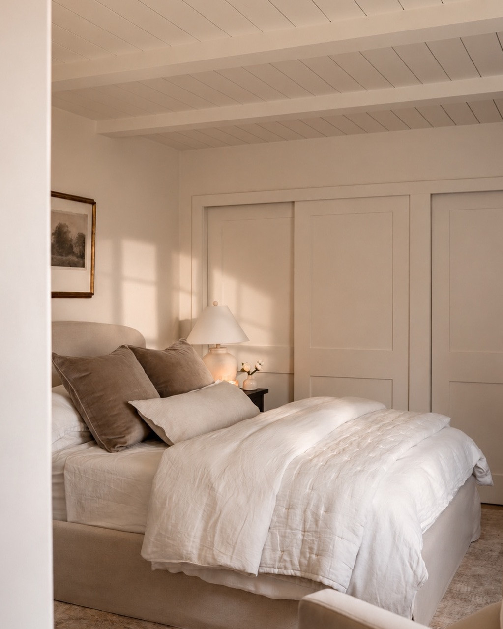 Shop our bedroom! Paint is Benjamin Moore Swiss coffee

#LTKHome