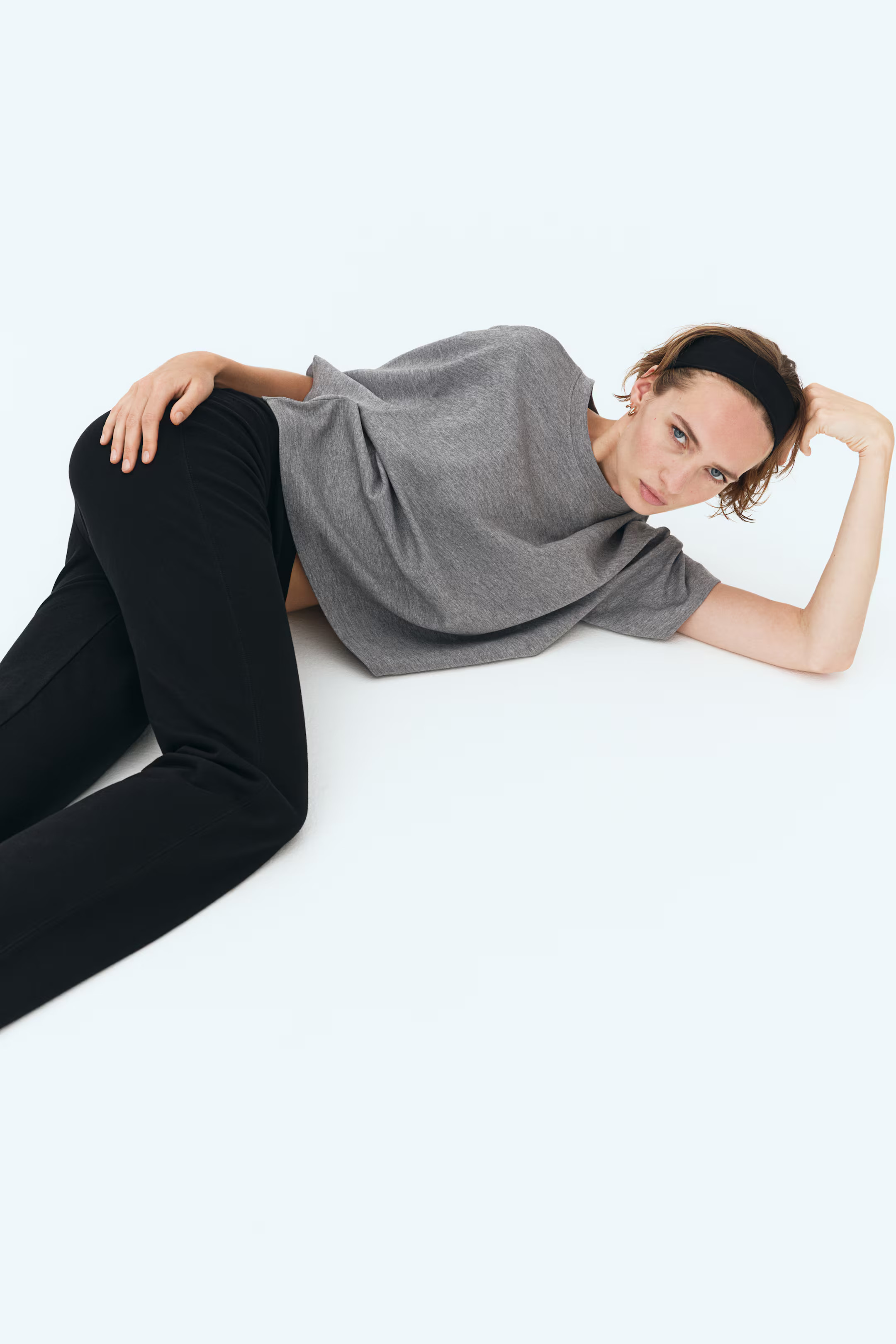 Boxy Interlock T-Shirt | H&M (US + CA)