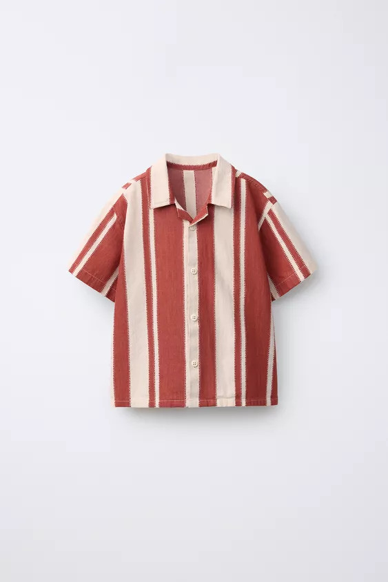 PATCHWORK GINGHAM PRINT SHIRT | Zara US
