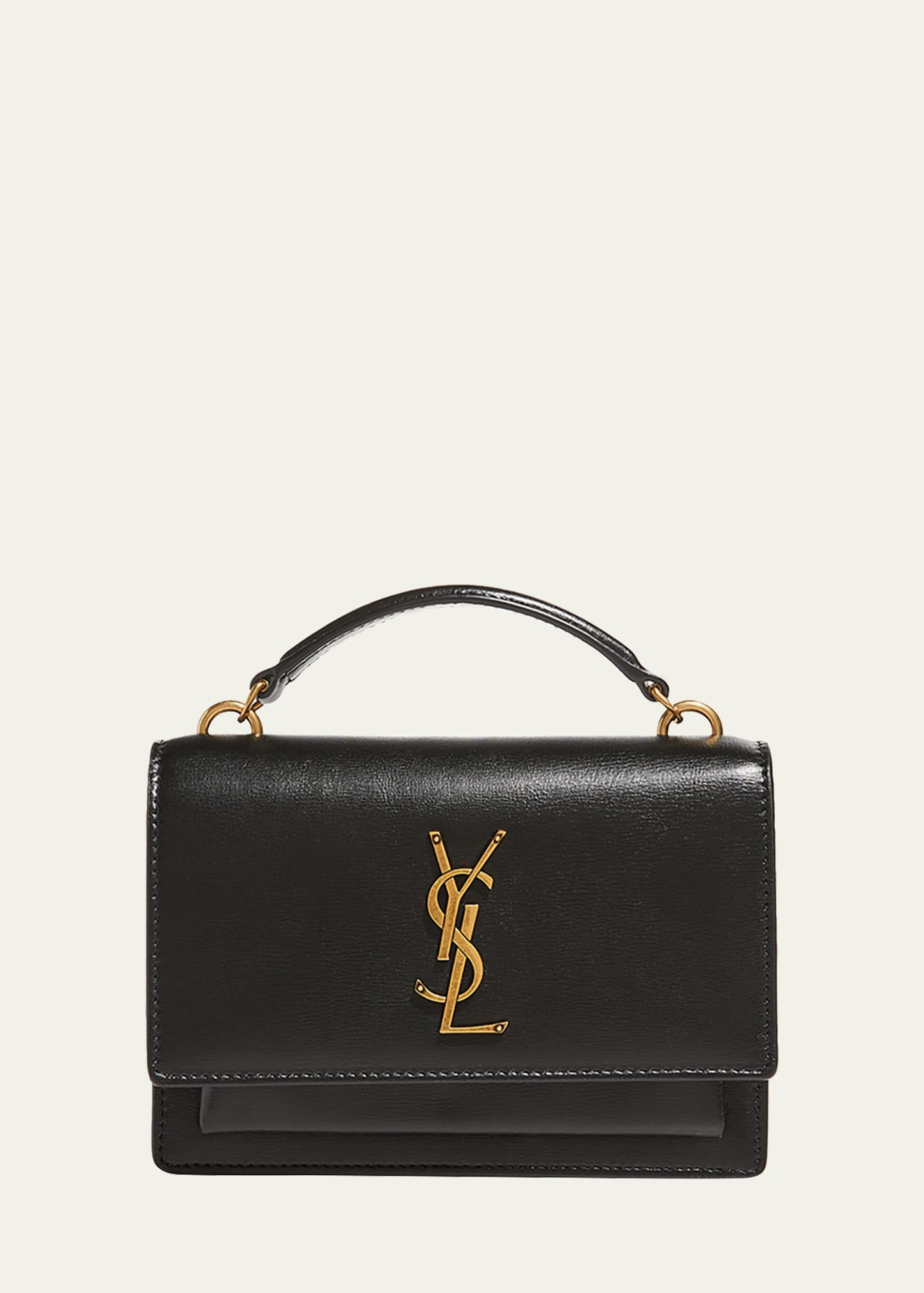 Saint Laurent Sunset Medium YSL Top-Handle Crossbody Bag with Chain | Bergdorf Goodman