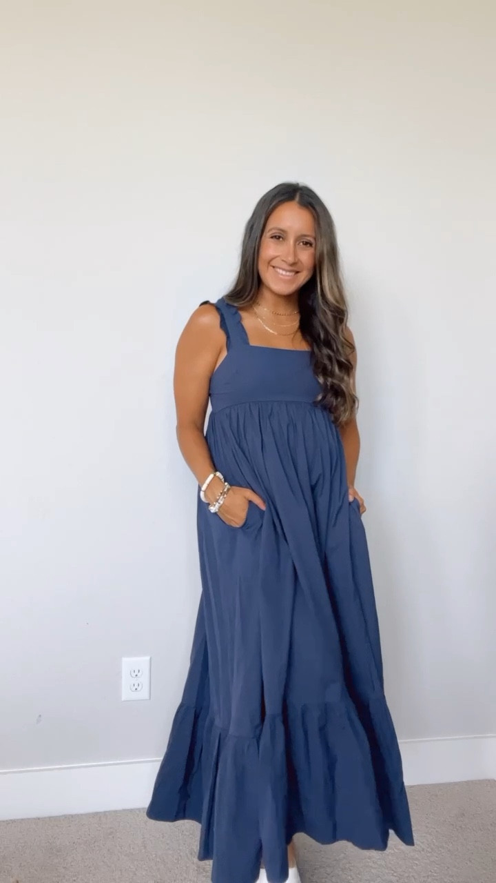 Free people dress, maxi dress, navy maxi dress, free people maxi dress, white heels, white espadrilles, ruffle dress, maternity, maternity dress, vacation outfit, summer dress, summer style 

#LTKbump #LTKFind #LTKSeasonal