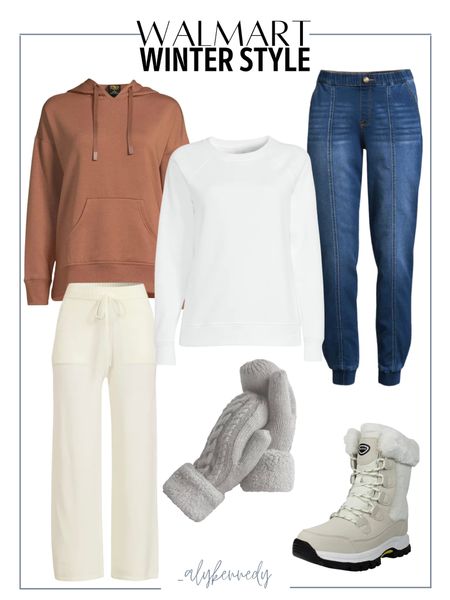 Walmart winter style, winter boots, sweater, sweatshirt, crewneck, hoody

#LTKsalealert #LTKstyletip #LTKSeasonal