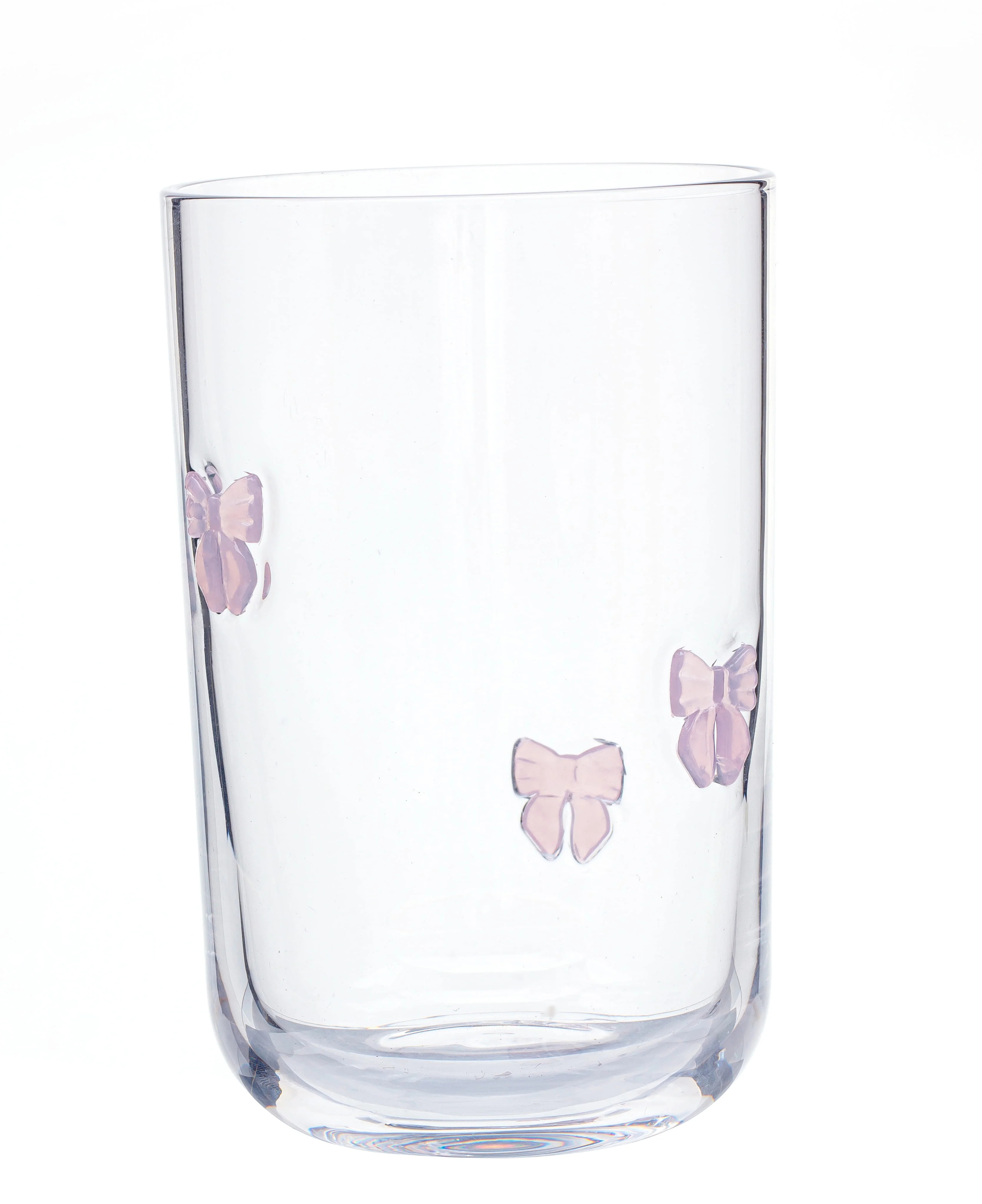 Mainstays Bow Charm Drinking Glass | Walmart (US)