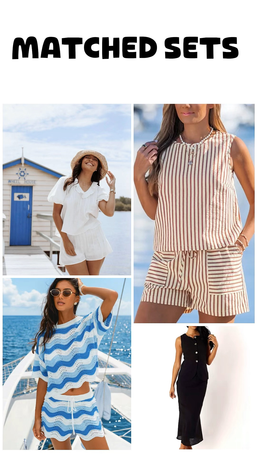 Are you a fan of matched sets? I love them for travel. Add two or three to your packing list and you have multiple mix and match outfits! 

#LTKSeasonal #LTKTravel #LTKOver40