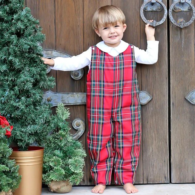 Red Holiday Plaid Longall | Classic Whimsy