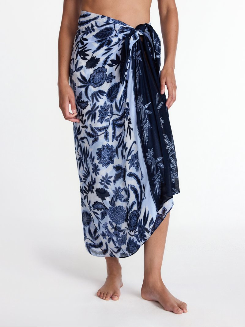 Time and Tru Women’s Print Pareo, One Size | Walmart (US)