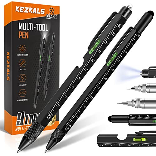 Mens Stocking Stuffers for Him, Gifts for Men 9 in 1 Multitool Pen, Christmas Gifts for Men, Cool Gadgets for Mens Christmas Gifts, White Elephant Gifts for Adults, Birthday Gifts for Men, Boyfriend | Amazon (US)