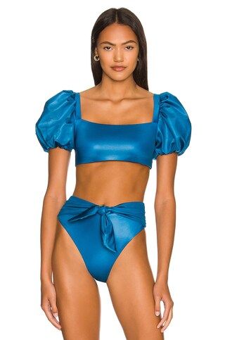 Calista Nettuno Bikini Top
                    
                    Agua Bendita | Revolve Clothing (Global)
