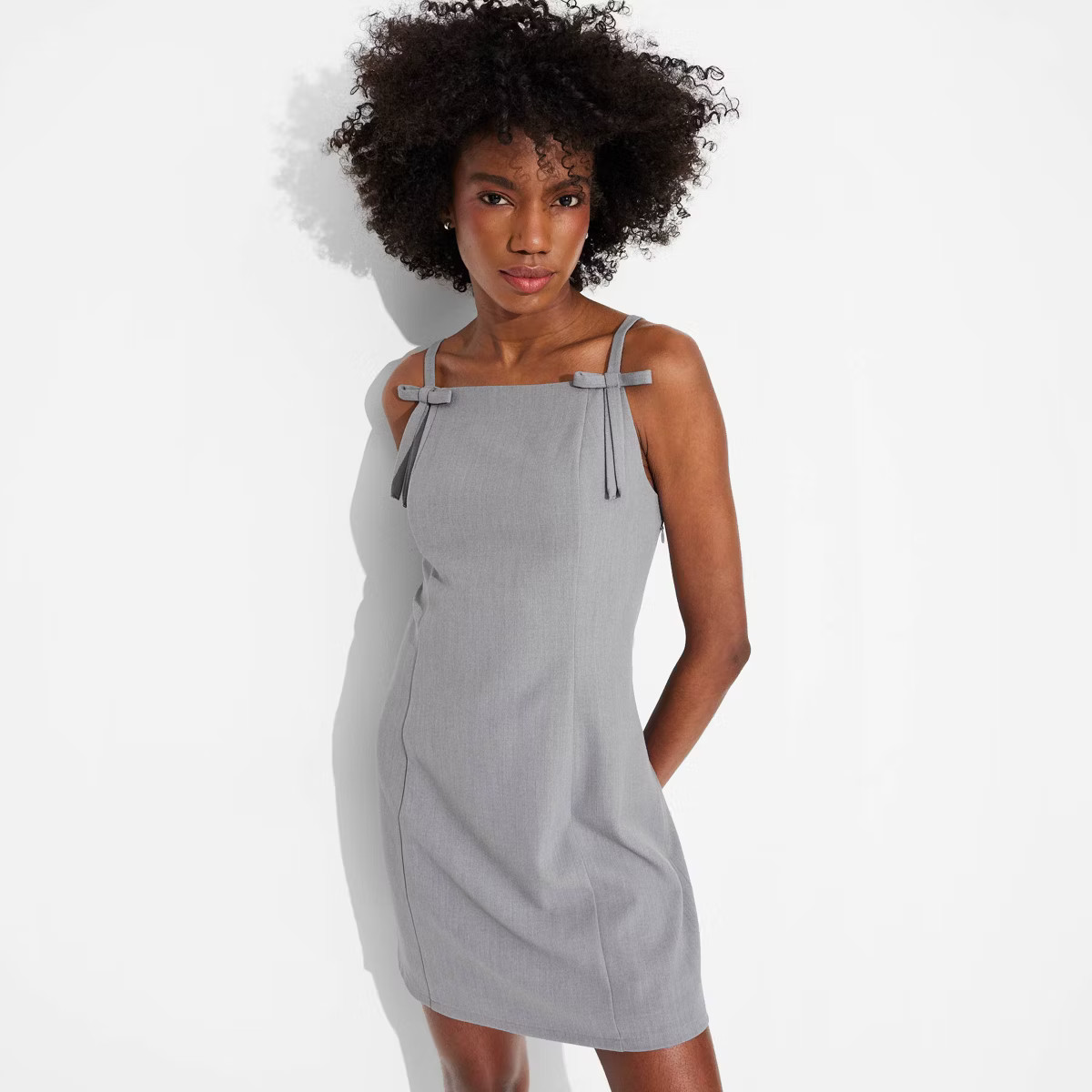 Women's Mini Shift Dress - Wild Fable™ Black 2X | Target