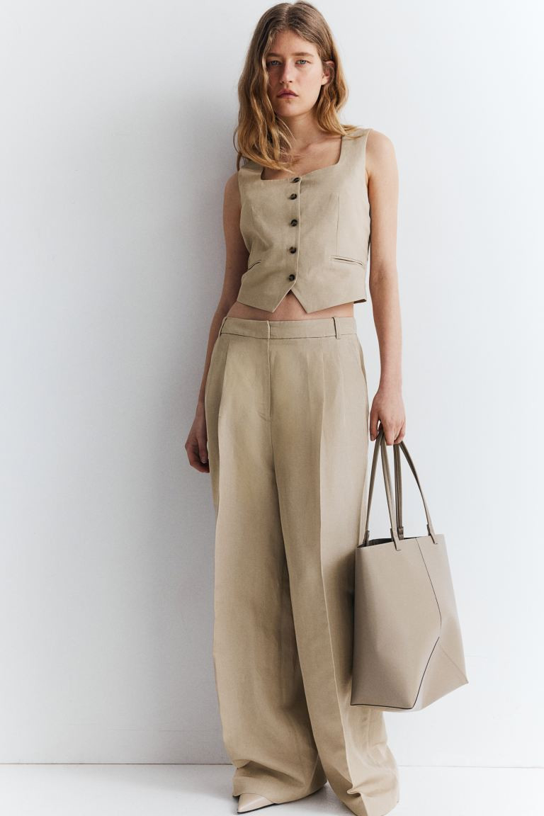 Shopper - Dark beige - Ladies | H&M US | H&M (US + CA)