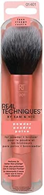 Real Techniques Cruelty Free Powder Brush with Ultra Plush Custom Cut Synthetic Bristles and Exte... | Amazon (US)