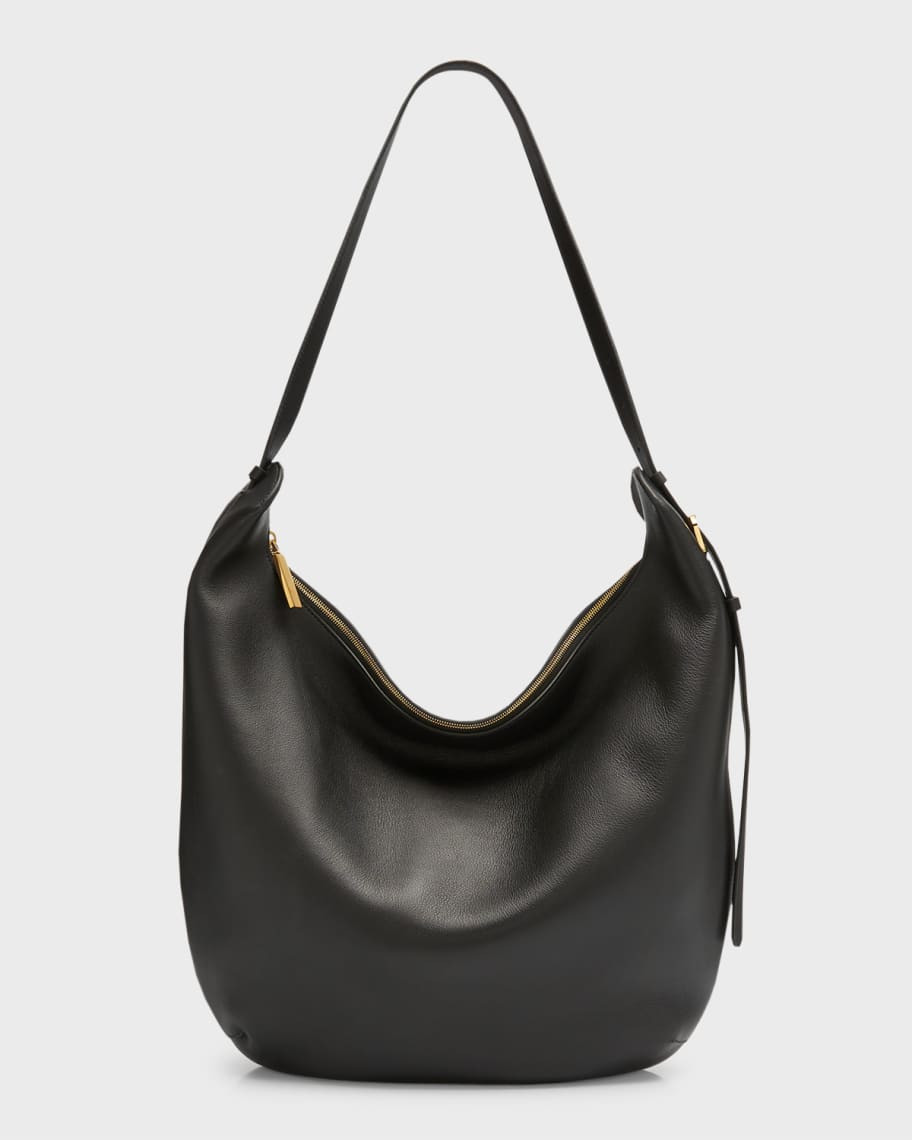 Allie Shoulder Bag in Calf Leather | Neiman Marcus