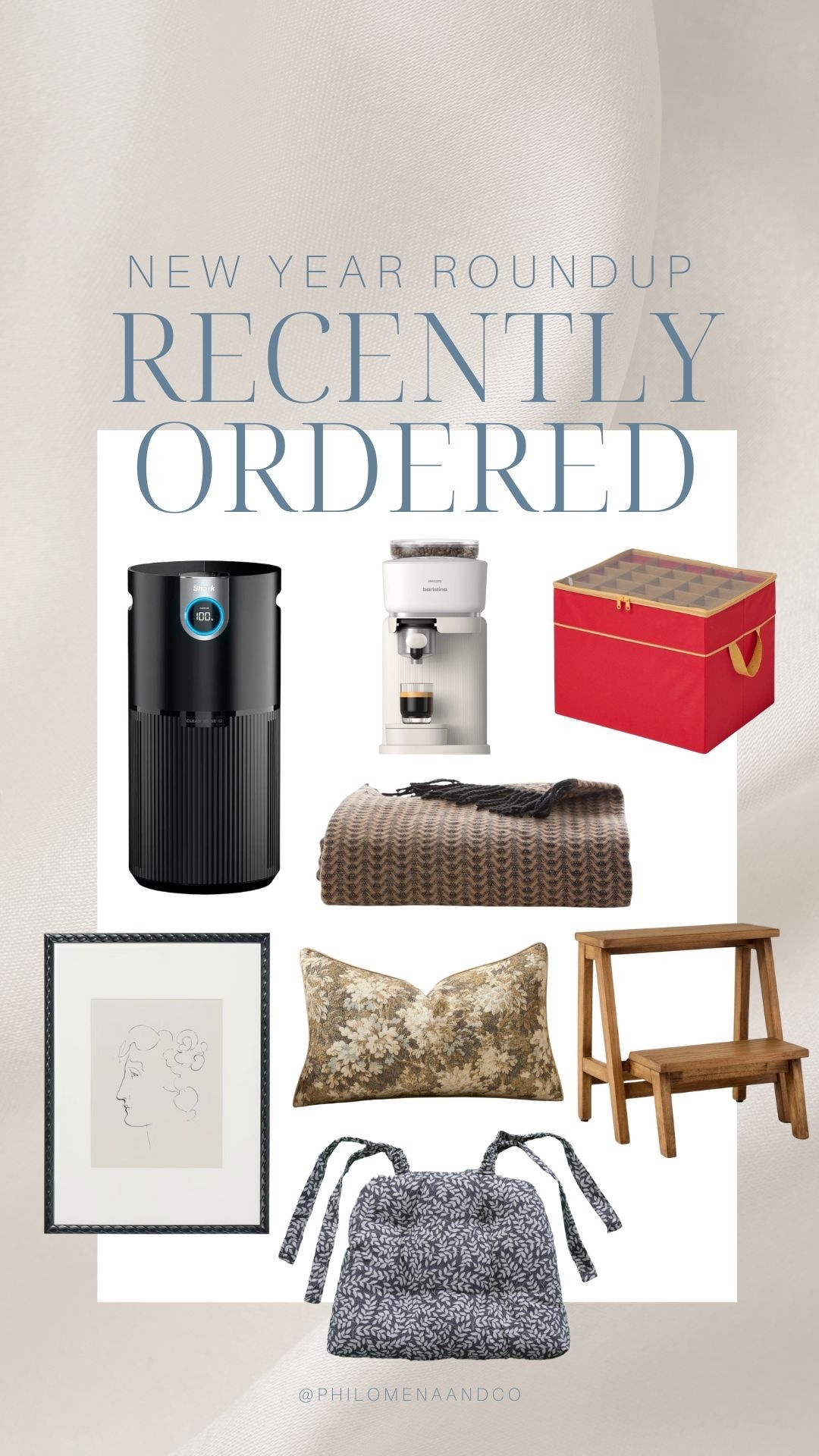 Home refresh, home decor, Christmas storage, air purifier, stool, bathroom stool, accent pillow, throw pillow, winter pillow, art, wall art, black picture frame, blanket, throw blanket, winter blanket, espresso machine, chair cushion, dining chair cushion, organizationn

#LTKFindsUnder50 #LTKHome #LTKFindsUnder100