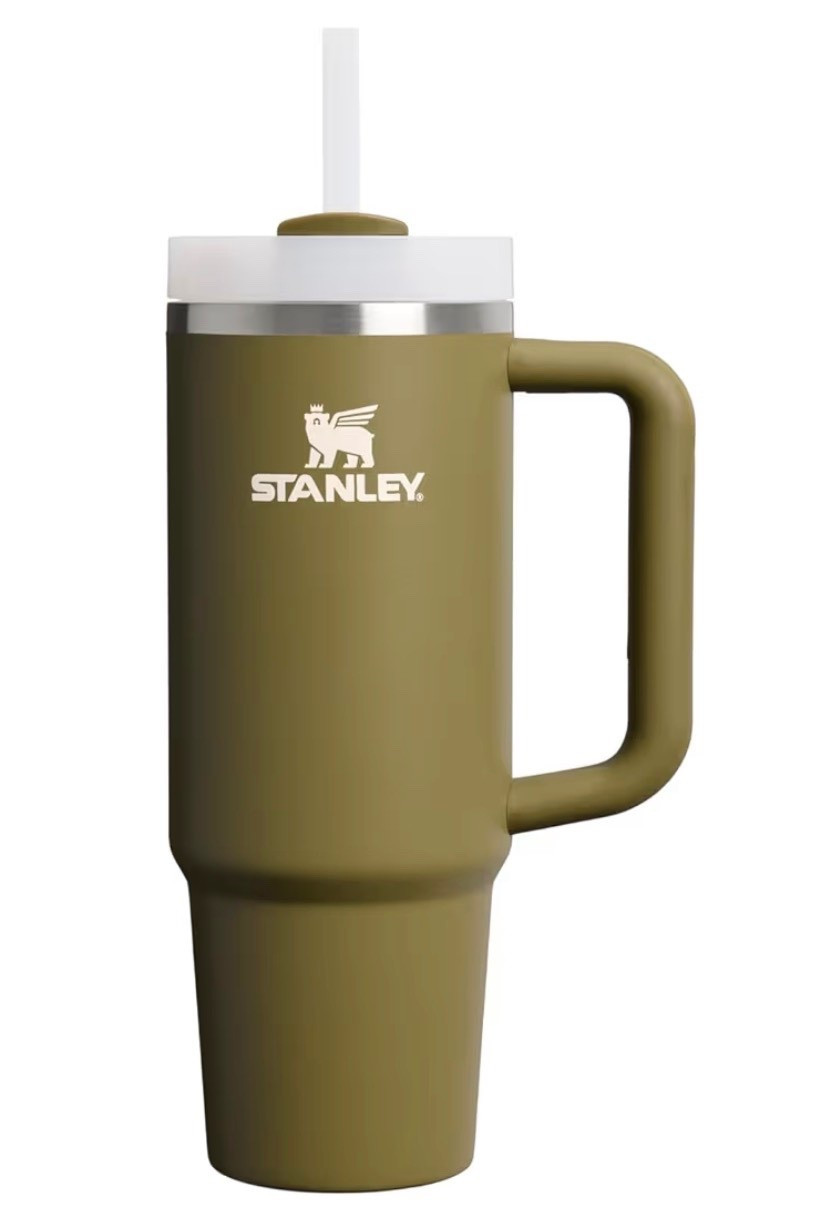 STANLEY Quencher H2.0 Tumbler with Handle and Straw 30 oz | Flowstate 3-Position Lid | Cup Holder Compatible for Travel | Insulated Stainless Steel Cup | BPA-Free | Exclusive Thyme

#LTKSaleAlert