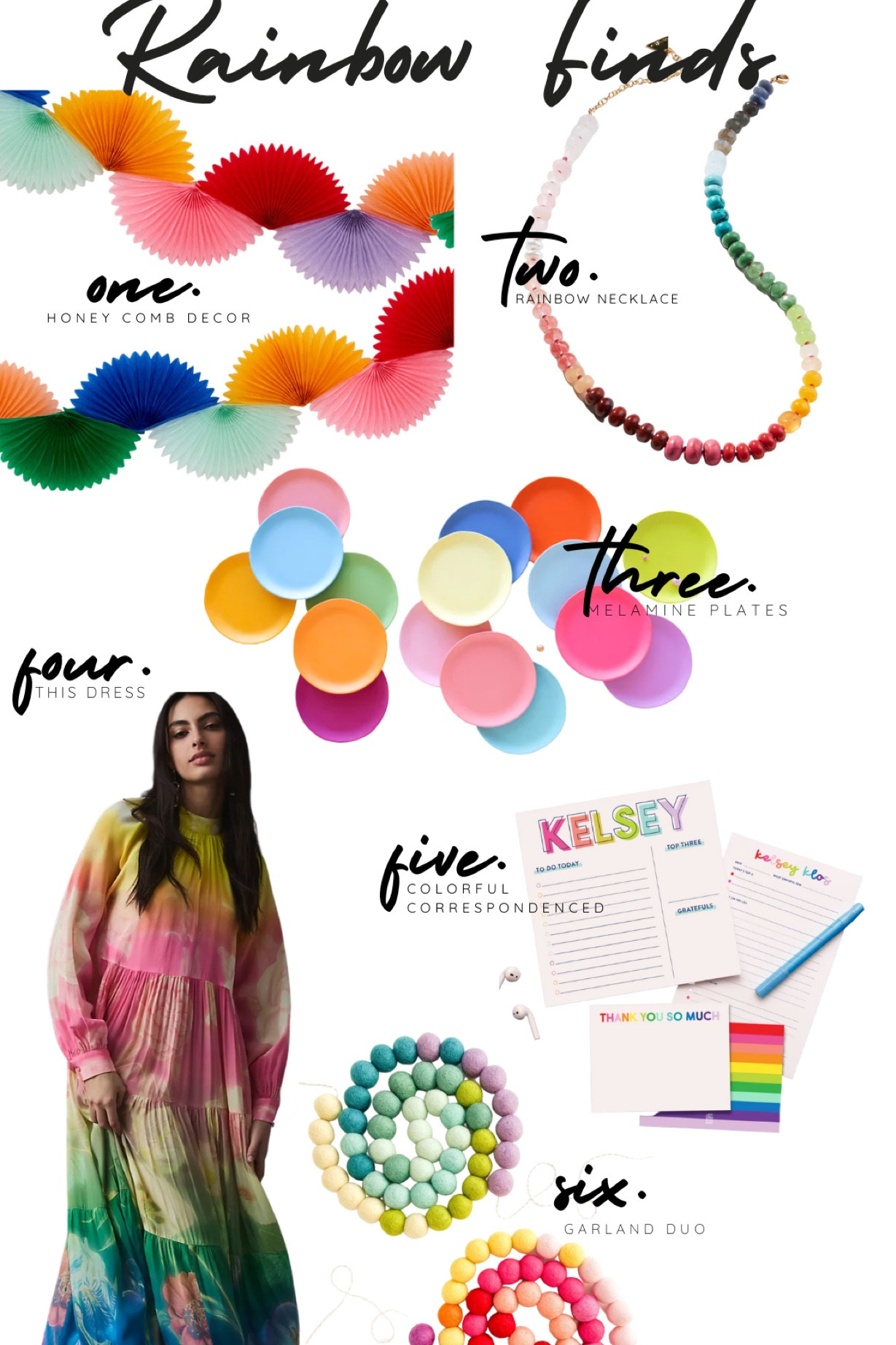 All the rainbow finds for spring and rainbow season! Give me all the color for spring 🌈

#LTKhome #LTKSeasonal #LTKFind