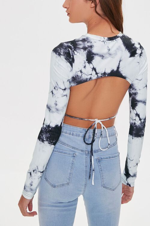 Tie-Dye Open-Back Crop Top | Forever 21 | Forever 21 (US)