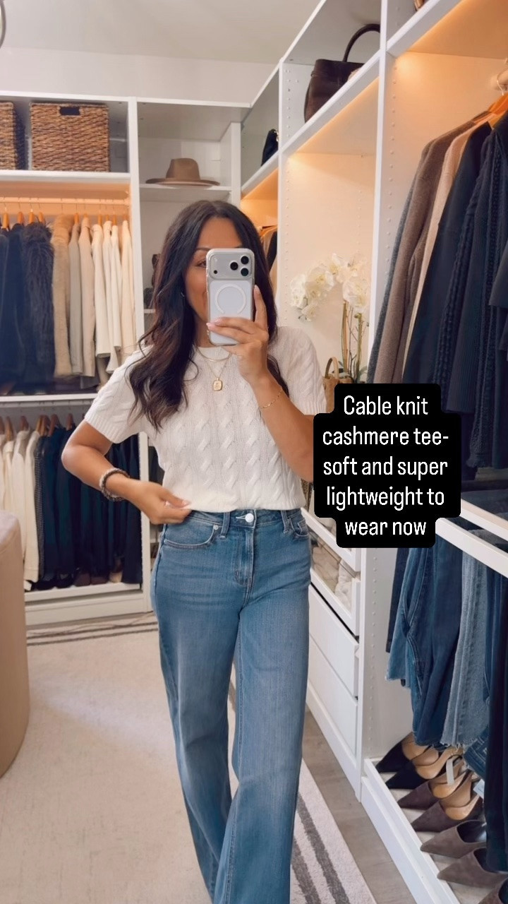 Super soft! Sweater and jeans are TTS

#LTKOver40