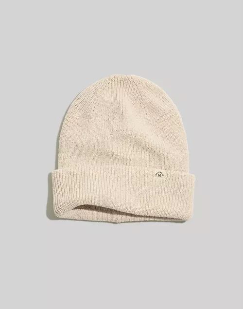 Recycled Cotton Cuffed Beanie | Madewell