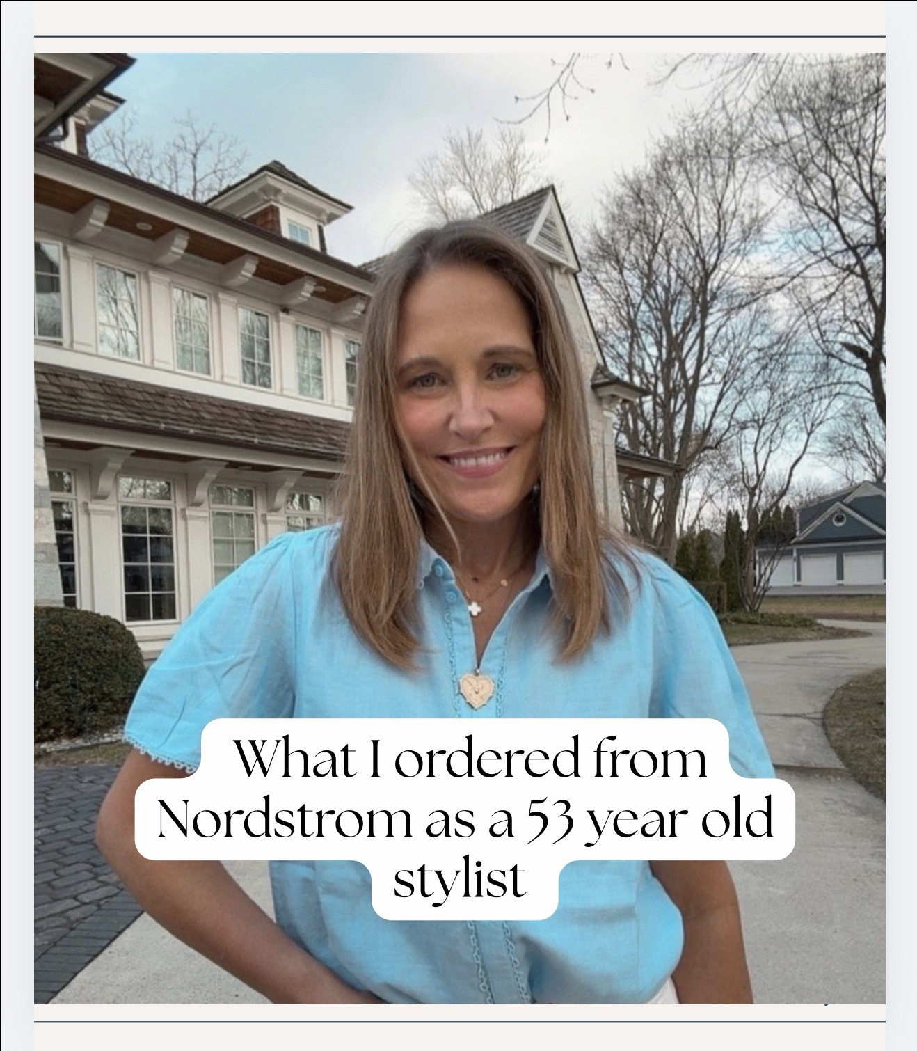 My recent Nordstrom order  

#LTKMidsize #LTKOver40