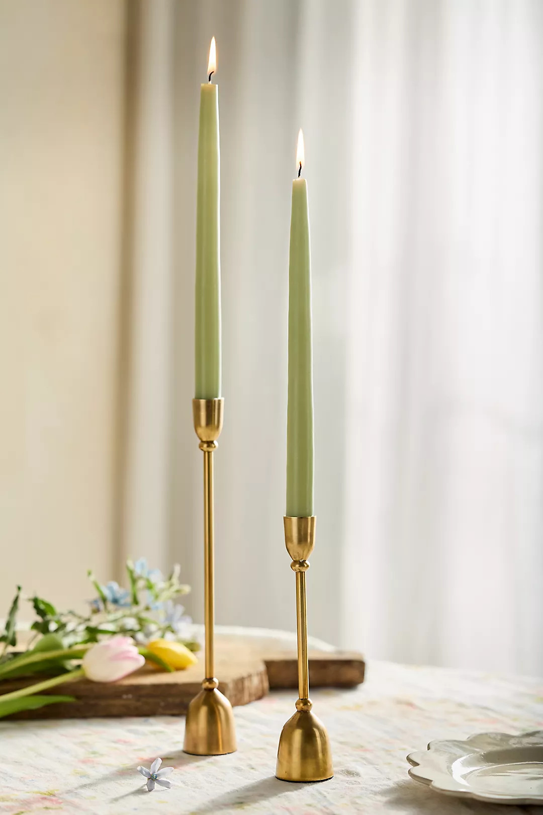 Brass Bell Taper Holder | Anthropologie (US)